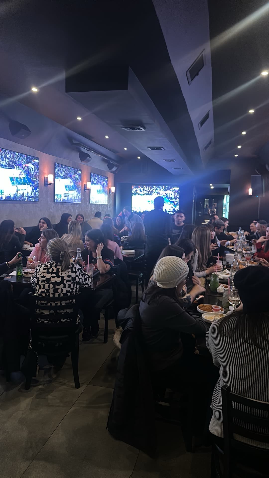 BHI Thursdays dining room filled with groups during a game night